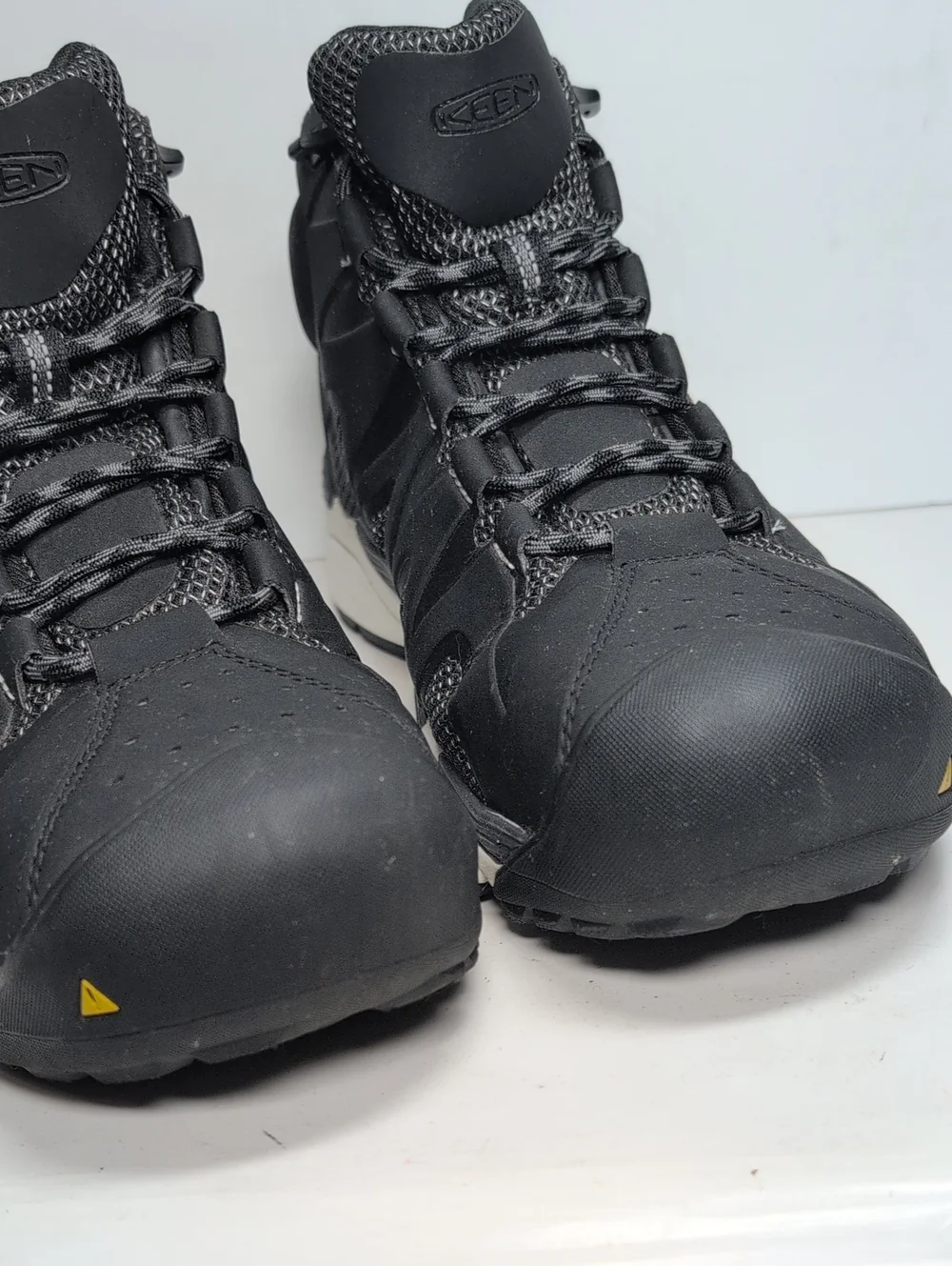Keen utility San Antonio mid aluminum toe work boot men's size 10.5 EU 44